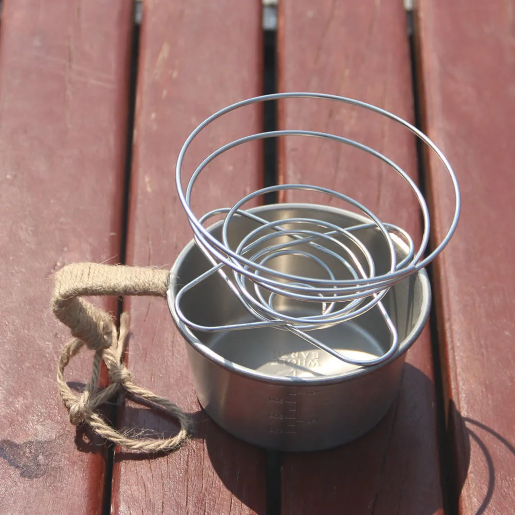 

Coffee Drip Holder Stainless Steel Reusable Collapsible Dripper Foldable Coffee Maker Camping Travel Backpacking Picnic Hiking