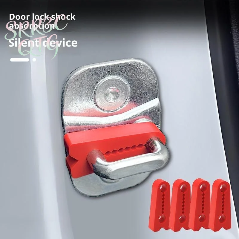 

4pcs Auto Door Lock Damper Buffer Deadener Shock-Absorbing Damping Protector Reduce The Noise FOR A1 A3 Q2 Q3 TT Accessories