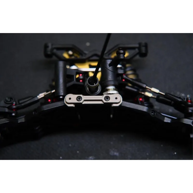 1/8 RC Short Course 7075 Hardened Aluminum Front & Rear Suspension Arm Mount 8mm 4Pcs For KKPIT K1/K2/KBT/TU‑S1 Upgrade Parts