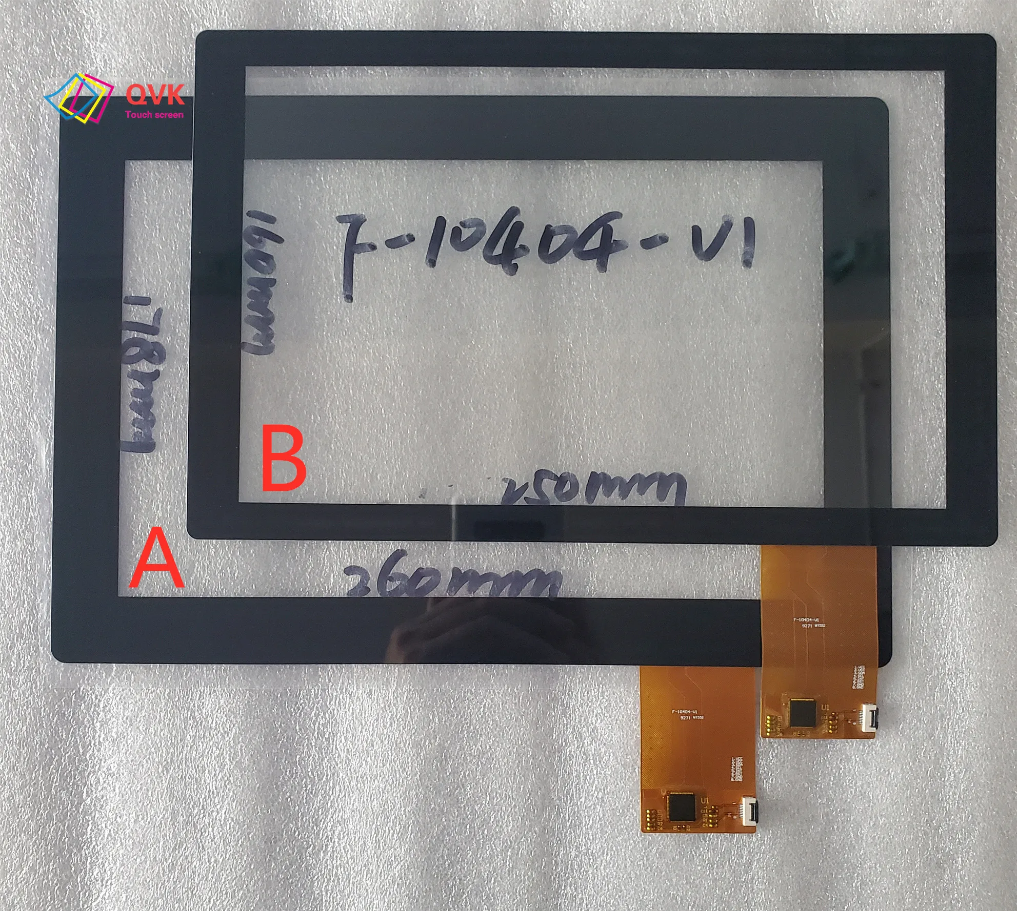 

P/N F-10404-V1 black Tablet capacitive touch screen digitizer sensor