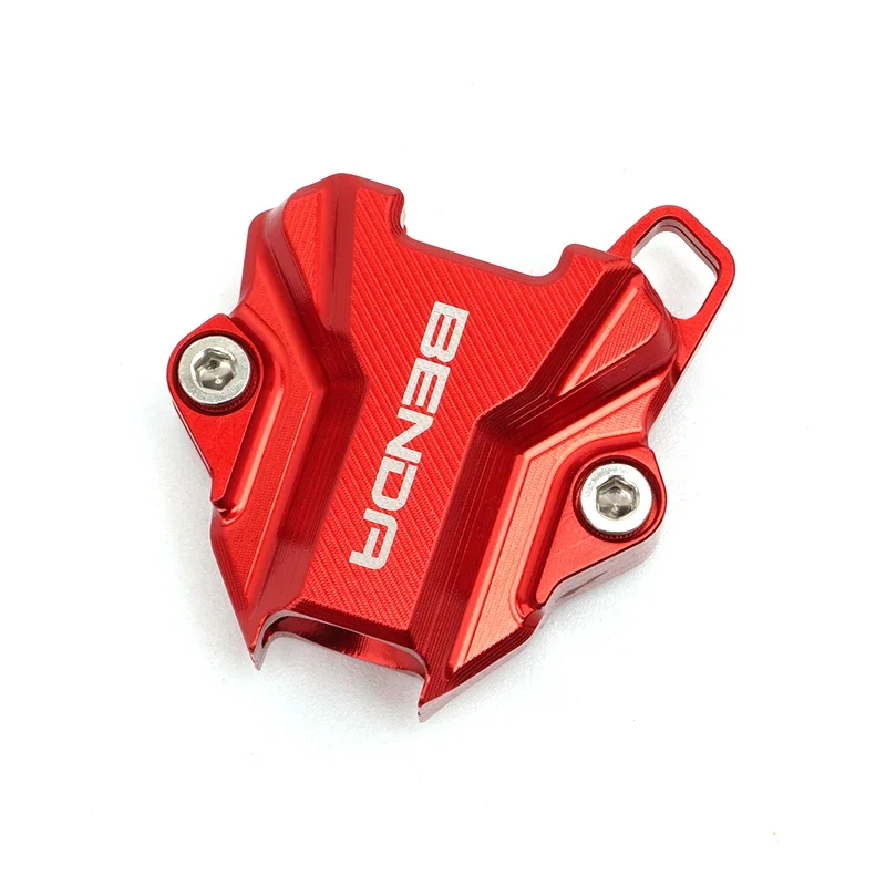 Motorrad-Schlüsselhülle für BENDA Chinchilla 300 450 Rock300 LFS700 LFC700 BD300 CNC mit Schutzabdeckung & besticktem Schlüsselanhänger