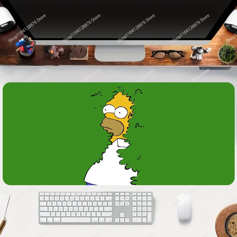Non-slip Mouse Pad The S-Simpsons Suitable For Office Computers Laptops E-sports Game Desk Mats XXL Keyboard