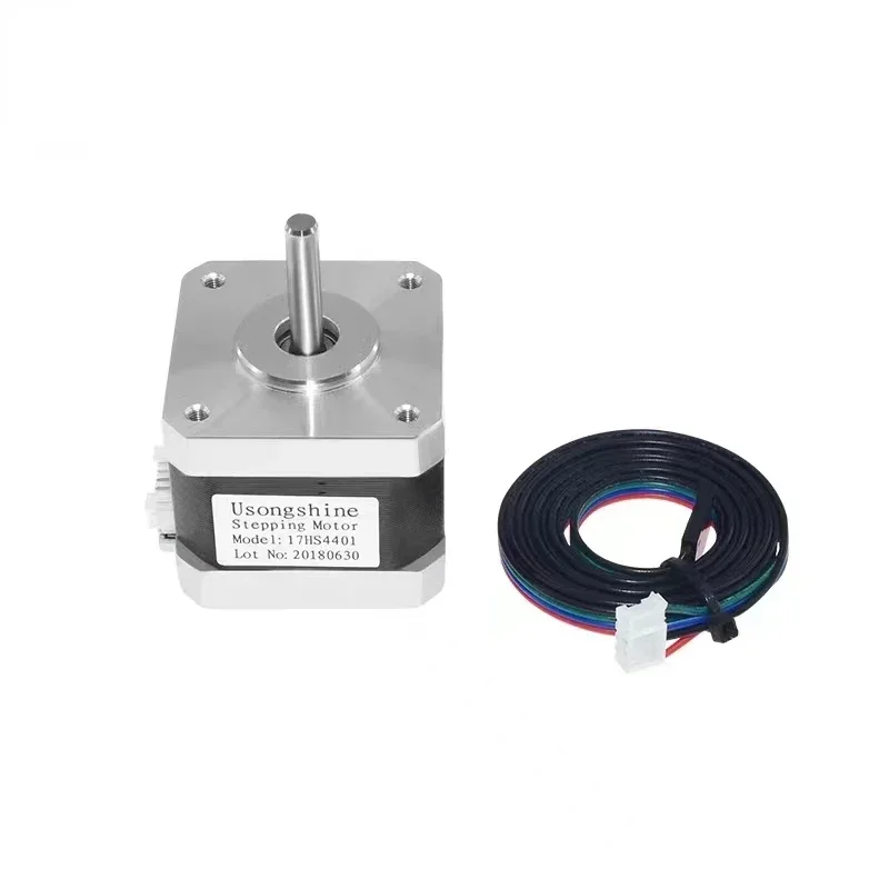 1- 3pcs42 stepper motor NEMA Hybrid Screw Motor (17HS4401) two-phase four-wire 3D printer performance stable high-speed response