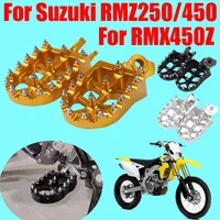 Reposapiés para motocicleta Suzuki RMZ250 RMZ450 RMX450Z 250RMZ 450RMZ RM-Z RMZ 250 450 RMX 450Z