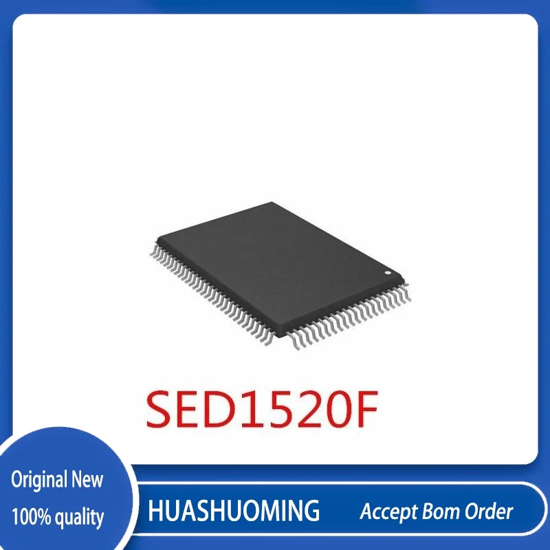 2Pcs/Lot    SED1520F   SED1520FOA  QFP  STK0050   HYB-10