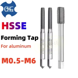 OSG HSSE Forming Roll Tap M0.5 0.6M0.7M0.8M0.9M1M1.2M1.4M1.6M1.7M1.8M2M2.2M2.5M2.6M3M4M5M5.5M6 Screw Thread Taps For aluminum