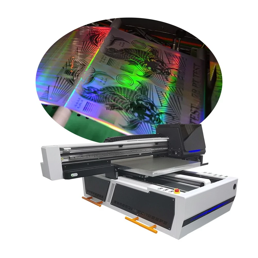 Color UV Printer 6090 I1600 Head for DTF Gift Printing-XP600 Crystal Sticker Phone Case Notebook Pen Bottle