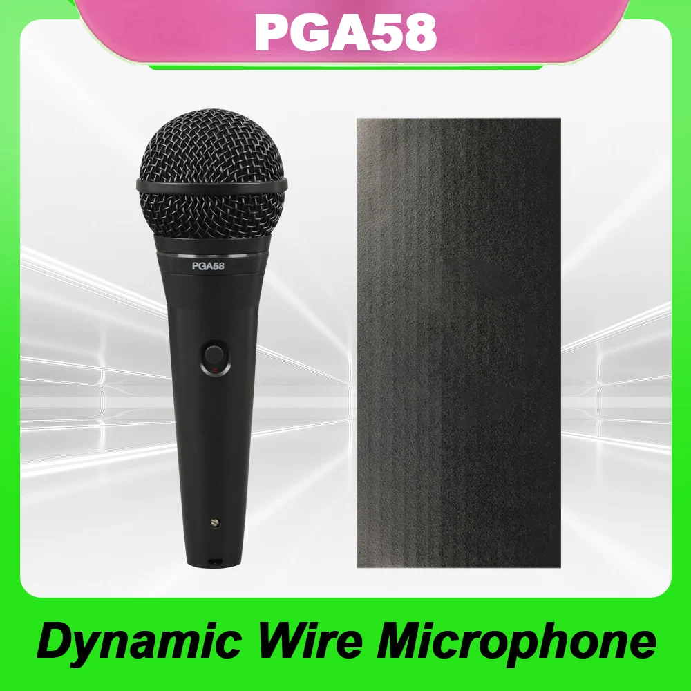 

PGA58 wired microphone with high-quality and excellent sound quality
