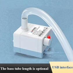 USB fish tank pump Pet Drinking water fountain Submersible pump Low DC 5v water power off DC filter pump