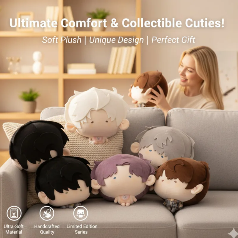 

20cm Love And Deepspace Y2K Cotton Doll Rafayel Aster Zayne Sylus Caleb Plush Figure Cute Stuffed Anime Character Doll Gift New