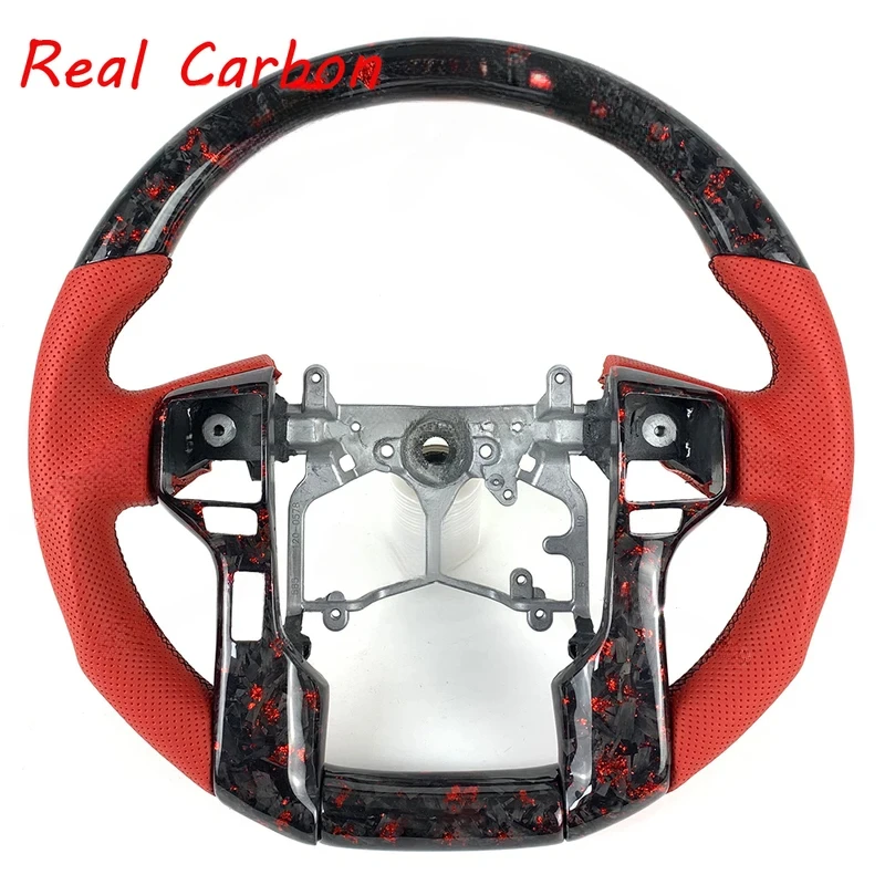 For Toyota Prado Tacoma 2011-2015 Exact Fit Forged Carbon Fiber Steering Wheel