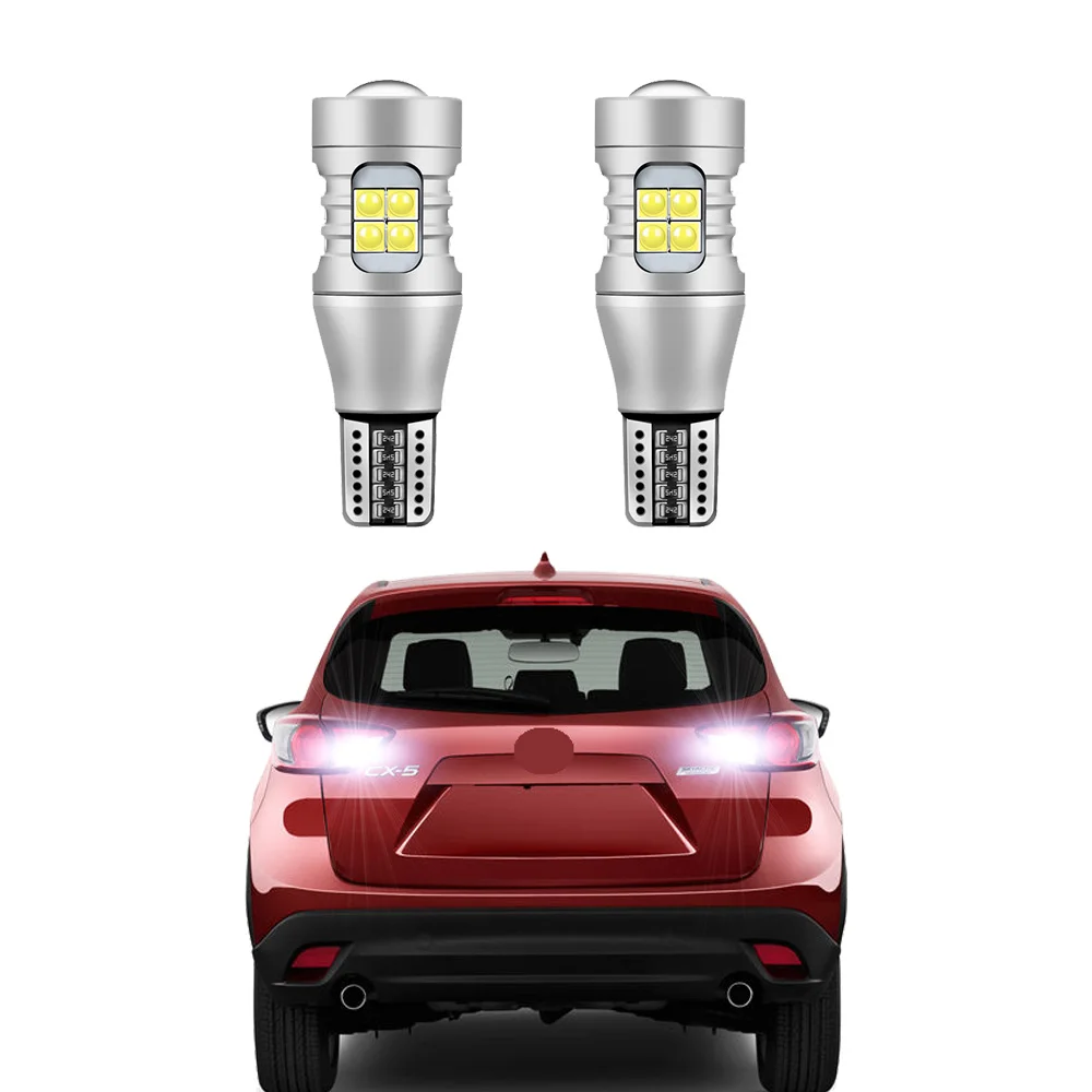 

2Pcs For MAZDA CX-5 CX5 2013 2014 2015 2016 LED Backup Reverse Reversing light Bulb White Error Free