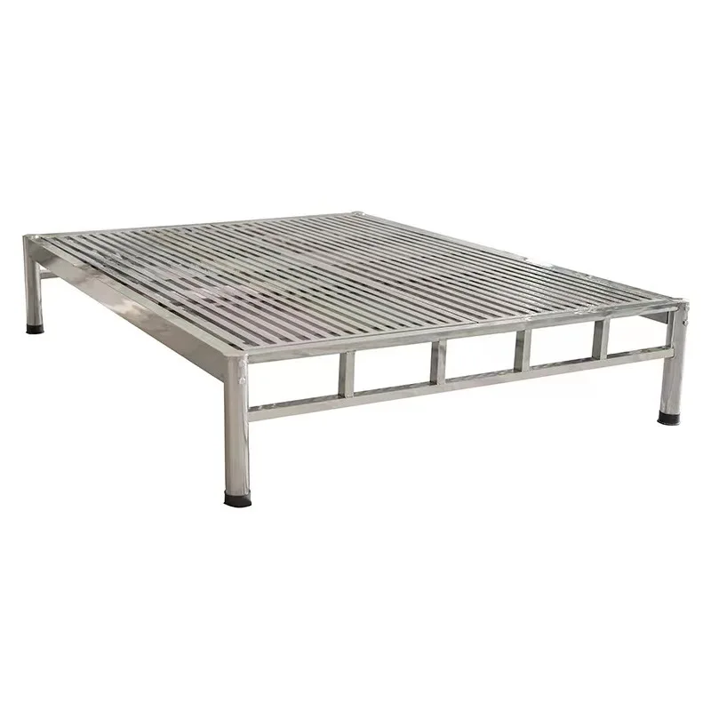 Stainless steel tatami bed double bed frame