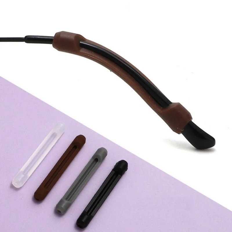 Prevents Slip Glasses Silicone Stopper Ear Muffs for Glasses Affirms Lenses Terminal for Ear Anti Slip Hook YJFHT05