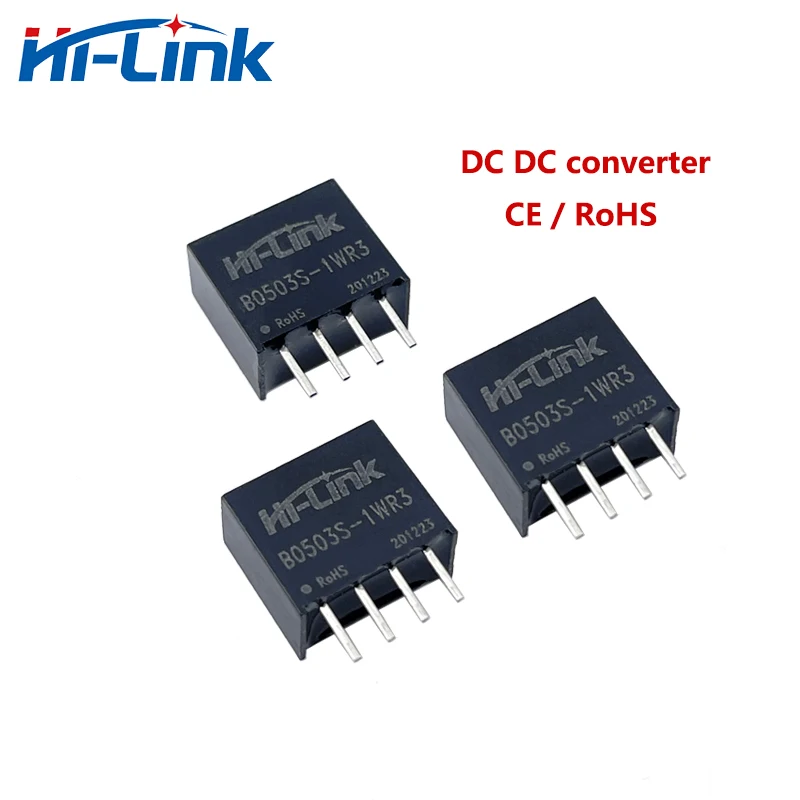 Free Shipping 50pcs/lot Small Size B0503S-1WR3 1W 3.3V 303mA DC DC Converter Isolated Power Supply Module Smart Home