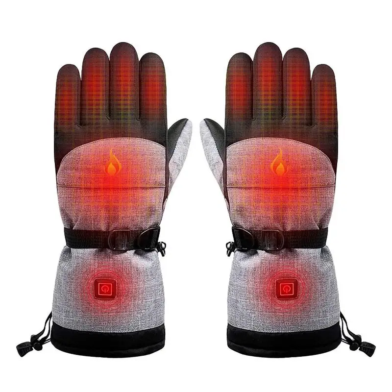 Winter Gloves 3M Cotton Heating Hand Warmer Electric Thermal Gloves Waterproof Snowboard Cycling Motorcycle Bicycle Ski Outdoor