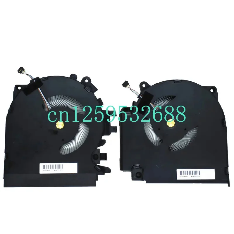 New CPU GPU Cooling Fan for HP Envy 15-EP 15T-EP000 15-EP0001DX 15-EP0008CA 15-EP0010CA P/N:M04777-001 M04776-001 DC12V 0.50A