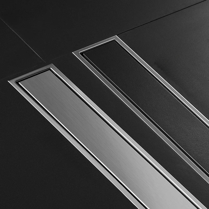 

Невидимый прямоугольный решетчатый слив для пола из нержавеющей стали, угловой слив для балкона, ванной комнаты, дезодорант, вставка для плитки, слив для душа