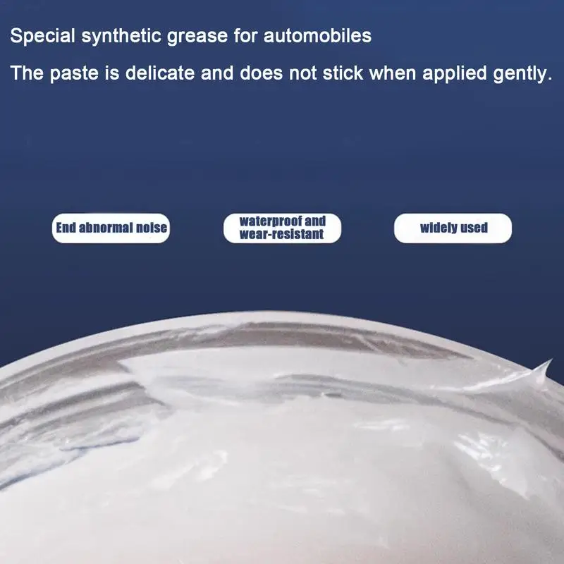 Alta Temp Resistente Leakproof Auto Graxa Eixo, Dustproof Acessórios do carro para Tronco Fechaduras Porta Dobradiça Assento, 100ml