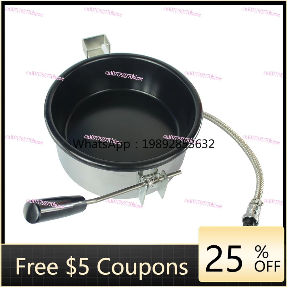 H1 Commercial Popcorn Pot, Spherical Machine, Anti-scorch Pot, Universal 8 Ounces , Corn Non-stick Pan