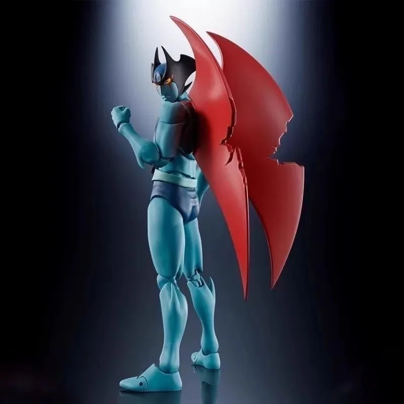 BANDAI SHF Devilman DC 50th Anniversary Ver. Action Figures Devilman Anime Plastic Model Toys Collection Toy for Boys Collection