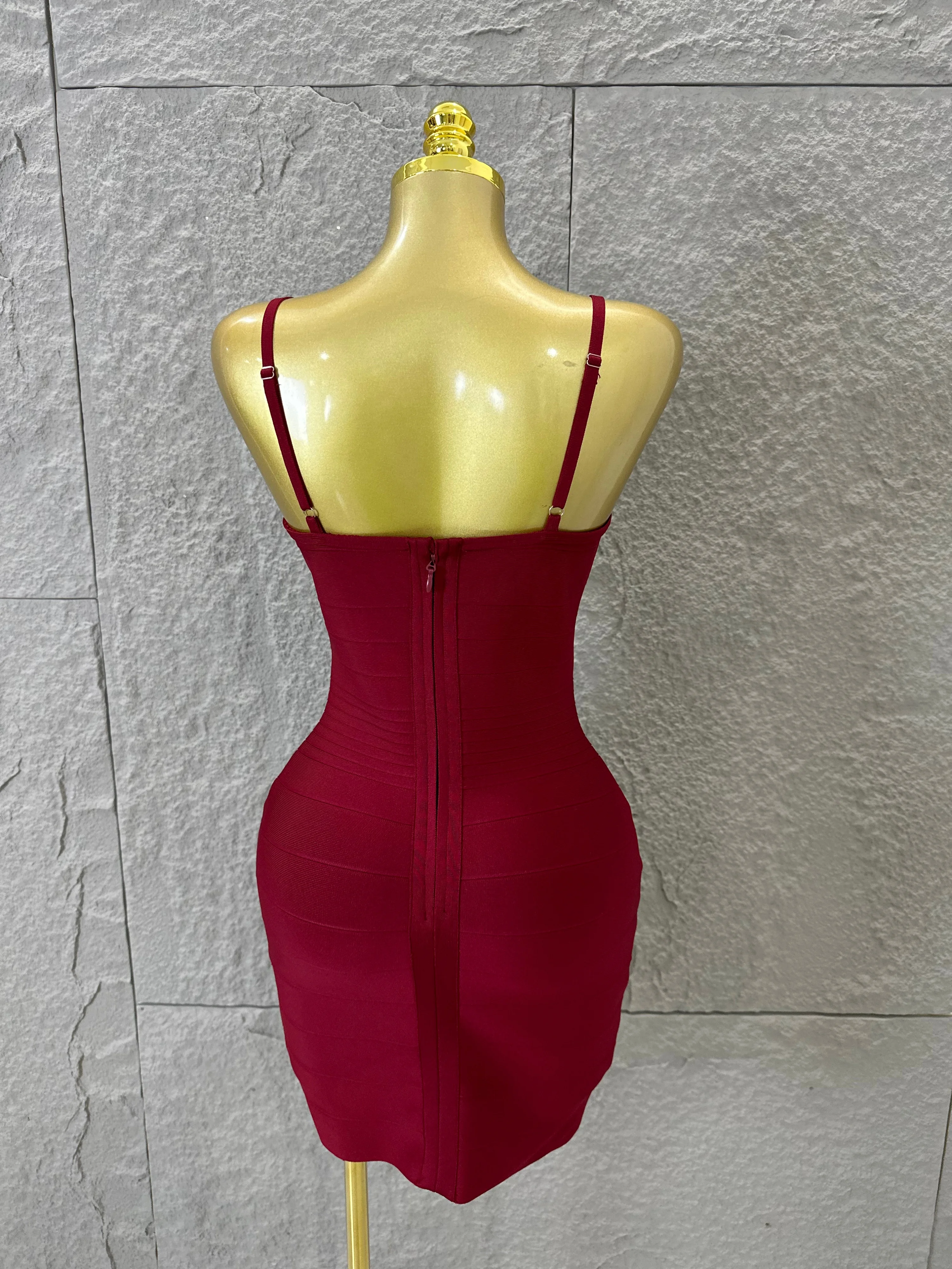 Elegante Vestido Mini Bandage - Women Formal Wear H&M reseña y precio