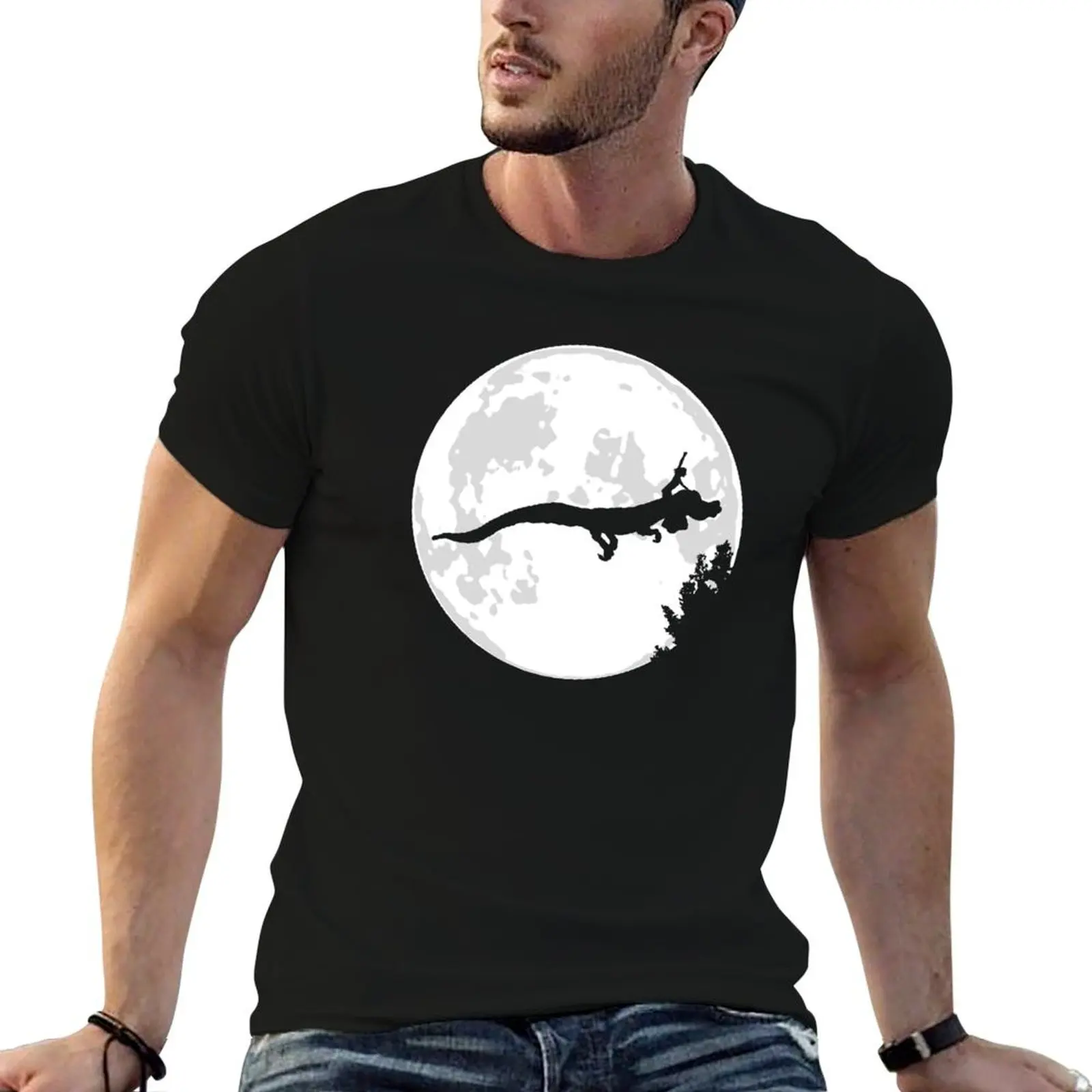 

Falkor Moon T-Shirt t shirt men 100% cotton luxury brand t shirts for man pack white T-Shirt
