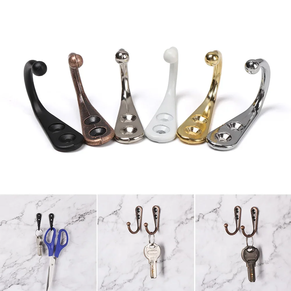 1PC Mini Hook Alloy Single Hanging Hand Ornament Small Hook Sample Hook Retro Modern Hooks