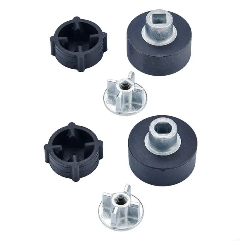 G8TC 3Pcs Drive Socket Mushroom Head Professional Base Connector Mushroom Head Connector for Blenders