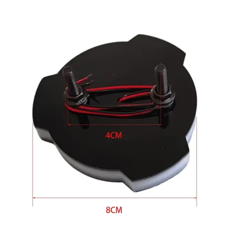 स्कैनिया ट्रक के लिए 1x V8 लोगो फिट, कस्टम फ्रंट ग्रिल, ग्रिल प्रतीक बैज, सफ़ेद 24V LED लाइट के साथ 10 best sales स्कैनिया एलईडी - №4