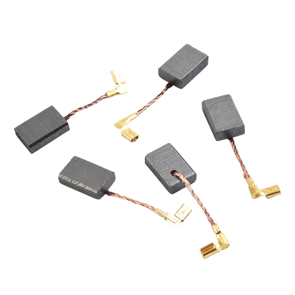 มอเตอร์แปรงแปรงคาร์บอน 5pcs 6x9x14 มม.อุปกรณ์เสริม CB325/459/303/419/203/85 สําหรับเครื่องบดมุม GA 5030 ยี่ห้อใหม่