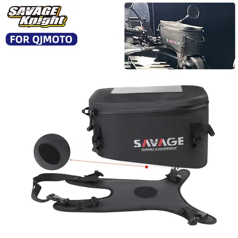 For QJMOTO SRT 650 SRT800 Tank Bag Luggage Bag Tanklock Waterproof SRT500 SRT600 SRT750 SRT700 QJ MOTOR Motorcycle Backpack
