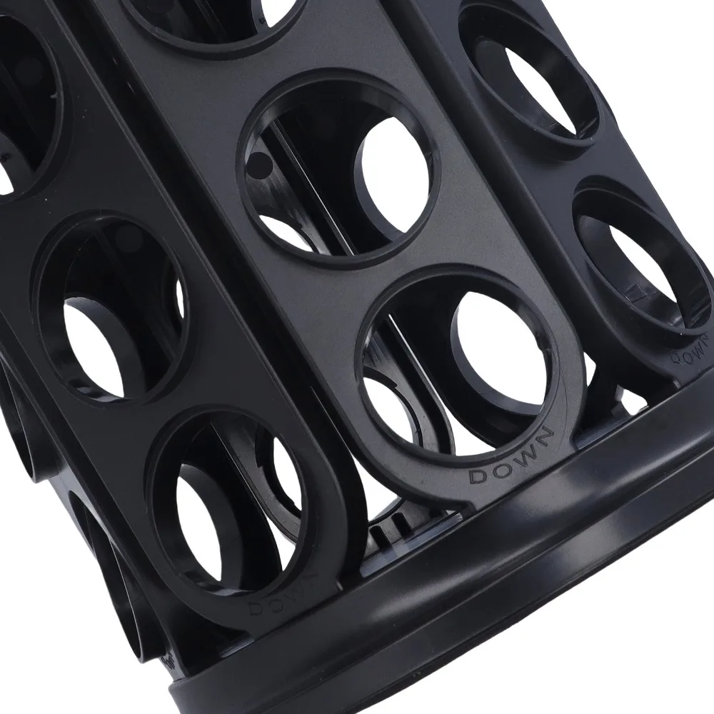 360 Degree Rotation Rotating Coffee Pod Holder Large Capacity Countertop Design Coffee Capsule Storage Rack Space Saving