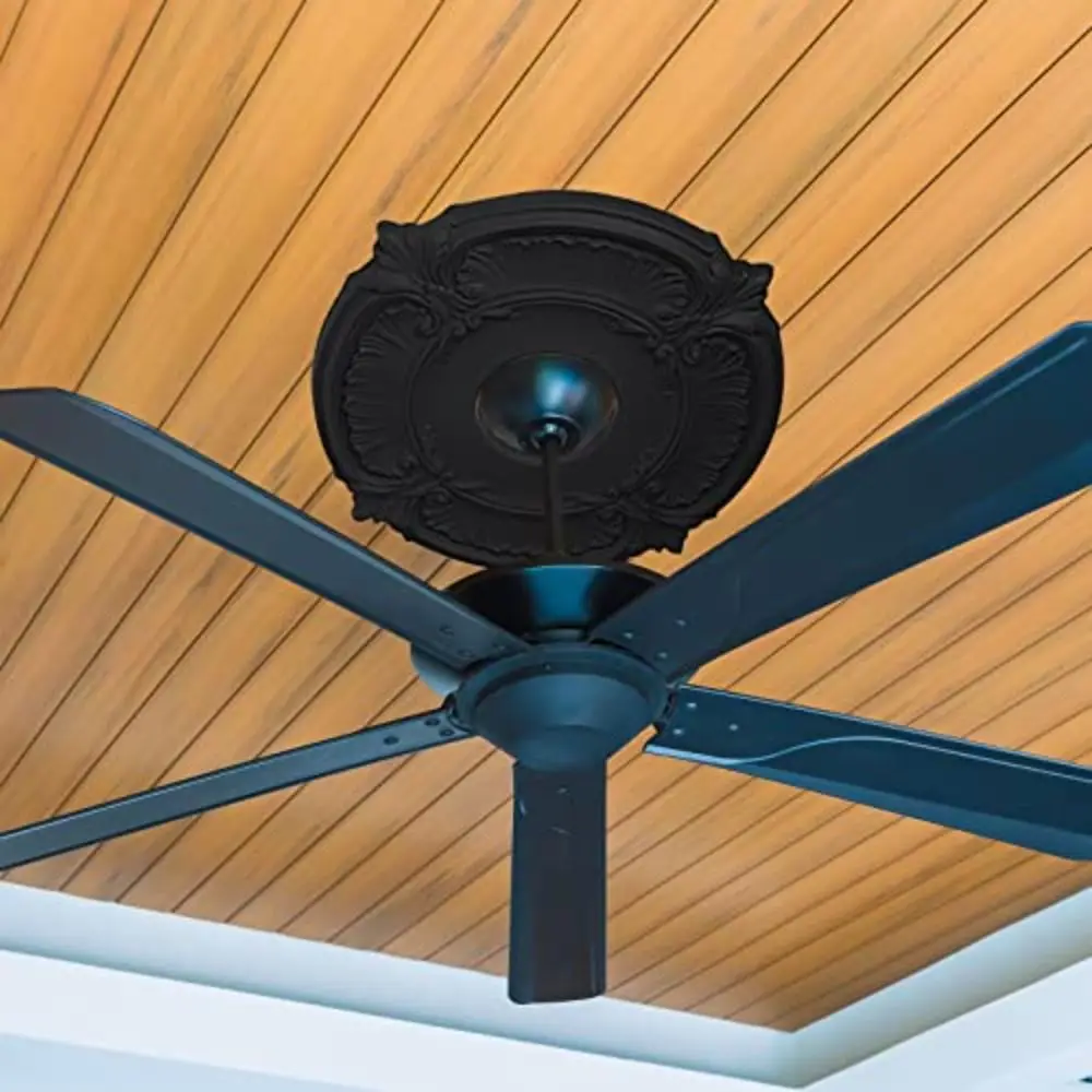 

Круглые потолочные медальоны 12 дюймов, разборный дизайн, плафон для люстры, элегантная отделка, простая установка, декоративная потолочная розетка