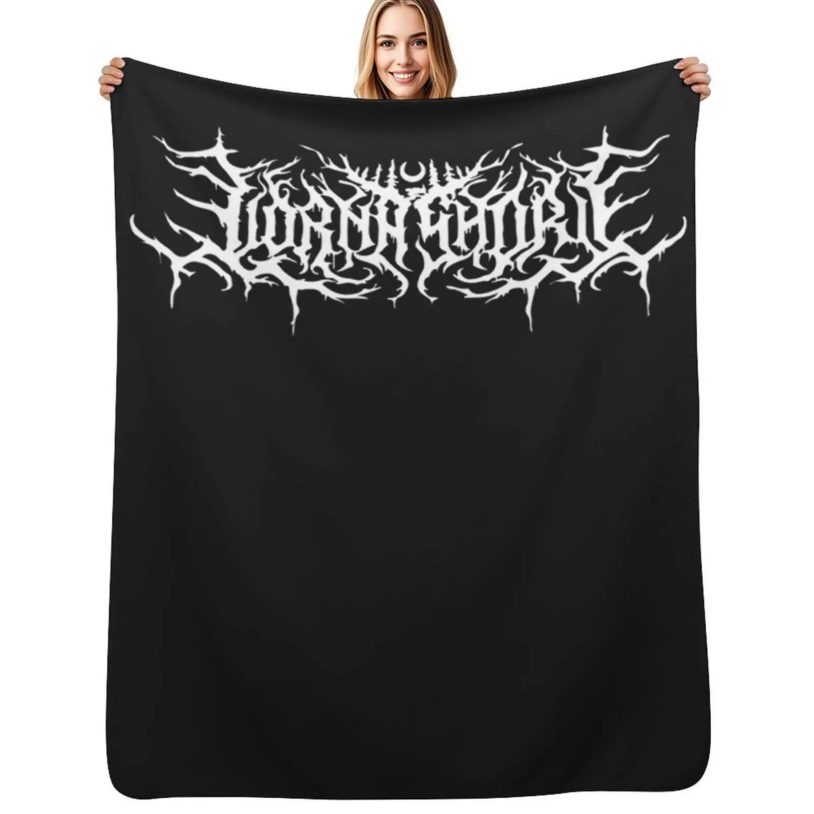 Lorna shore logo Throw Blanket Bed Fashionable Comforter Designers Fashion Sofas valentine gift ideas Nap Blankets