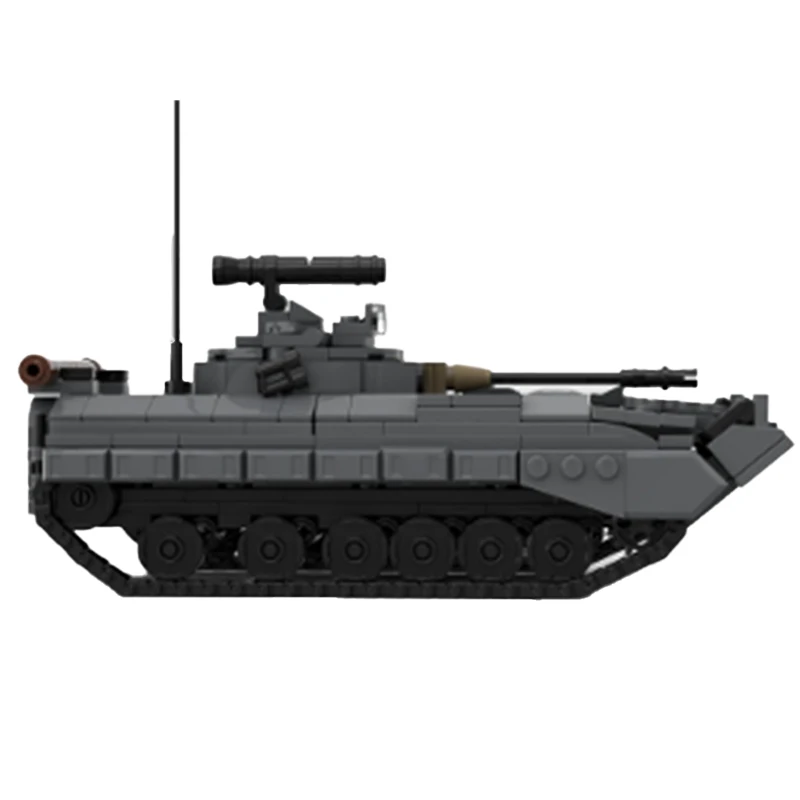 รถทหาร Series BMP 2 ถัง Building Block DIY รุ่นปริศนาอิฐของเล่นการศึกษาคอลเลกชัน Expert Xmas ของขวัญ 626PCS