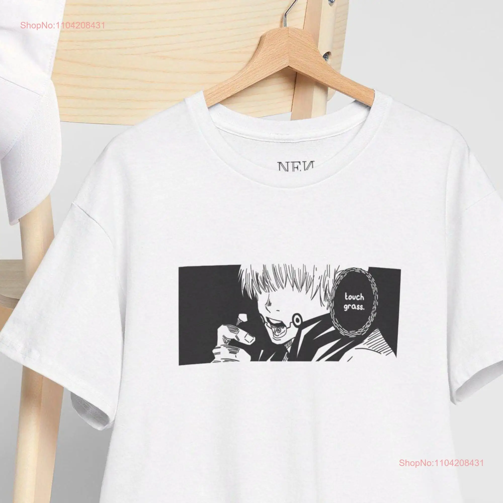 Touch Grass Inumaki JJK Meme T Shirt long or short sleeves