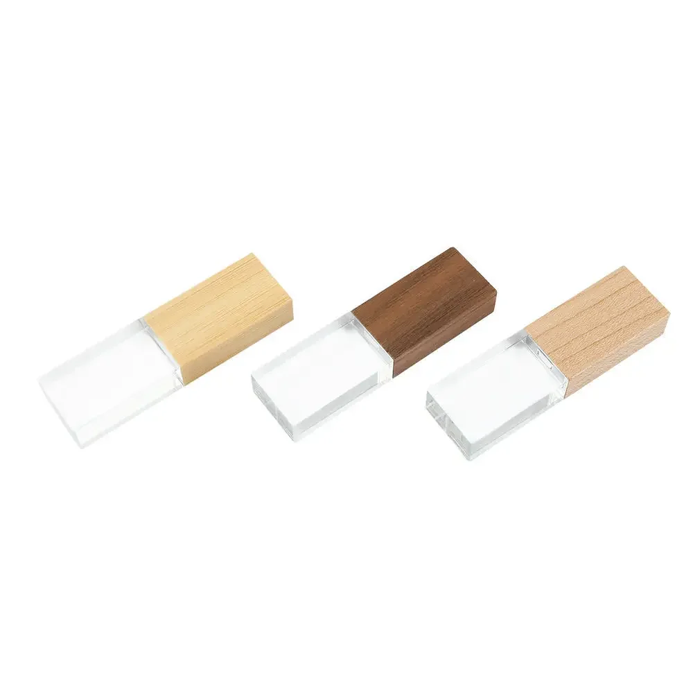 Gratis Aangepaste Logo Kleur Houten Usb 2.0/3.0 High-Speed Flash Drive 4Gb 8Gb 16Gb 32Gb 64Gb 128Gb