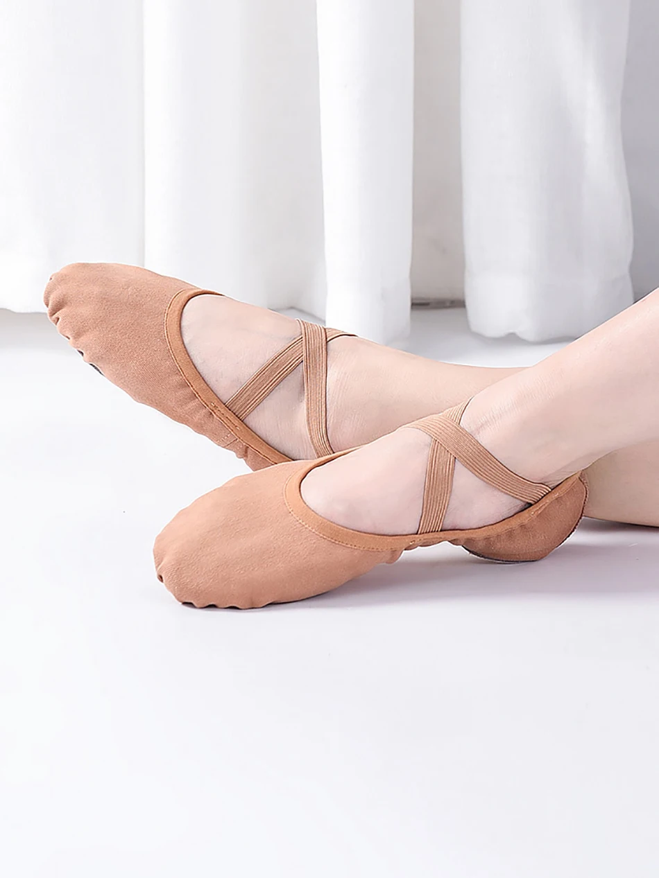 Professional Belly Dance Soft Bar Shoes Practice Shoes Beginner Yoga Shoes Anti-slip Shock Absorbing Cat's Paw Soft Soled Ballet