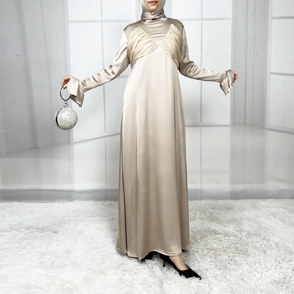 

Ид Джеллаба Лоскутное сетчатое мусульманское женское платье Длинные абайи Турция Кафтан Дубай Халат Рамадан Ислам Одежда Musulmane Femme Платья