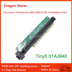 New Expansion Graphic Card PCIE16 01AJ940 For Lenovo ThinkCentre 920Q 920X M720 ThinkStation P330 Tiny5