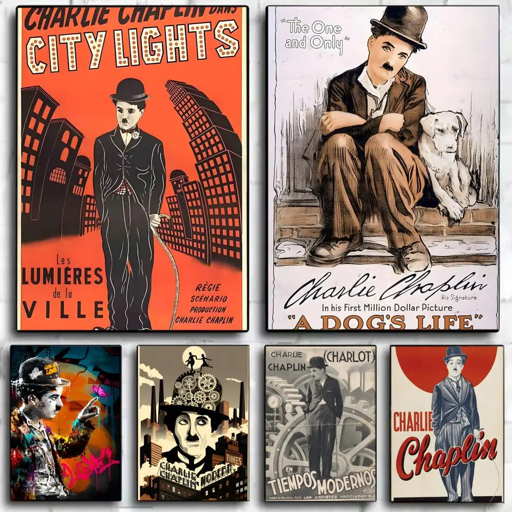 Actor Classic C-Charlie Chaplin Poster Wall Art Print Poster