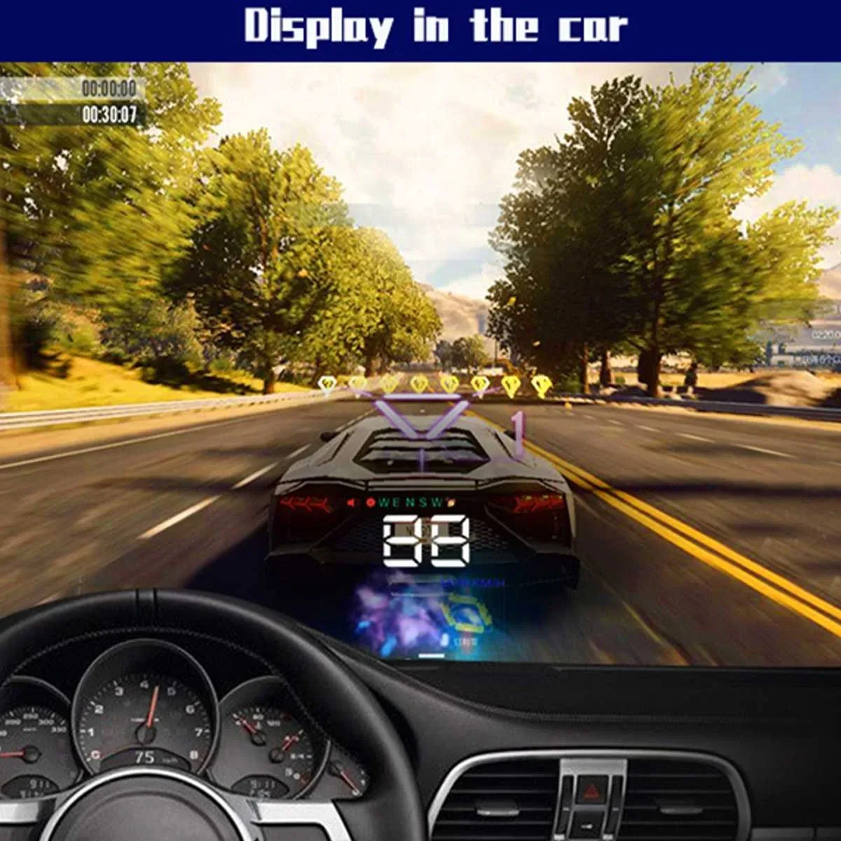 Car Hud Head Up Dis… - image