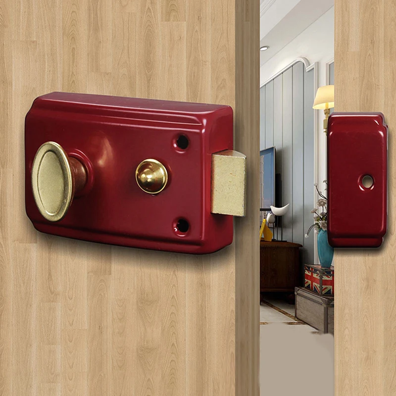 

^Anti-Theft Home Strong Universal Heavy-Duty Door Lock Lock Indoor Mortise Lock