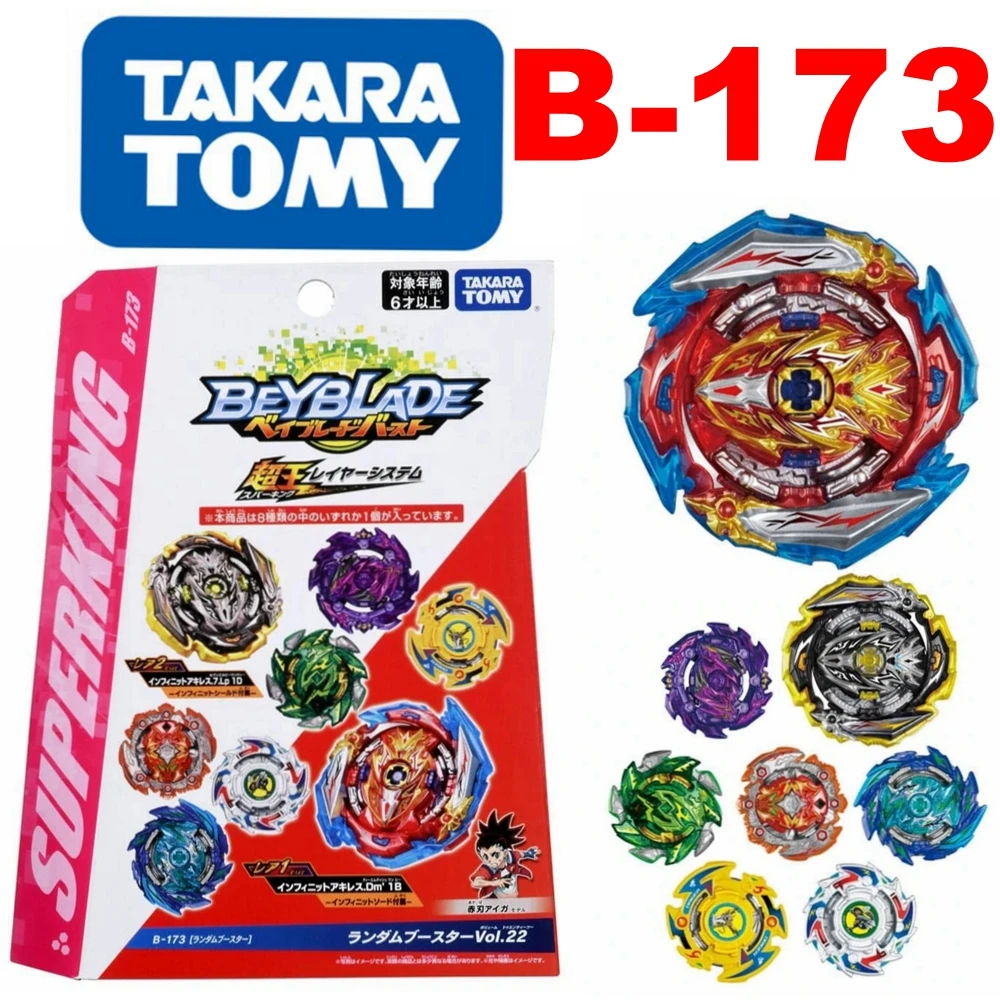 

ORIGINAL TAKARA TOMY Beyblade Burst B-173 Random Booster Vol.22