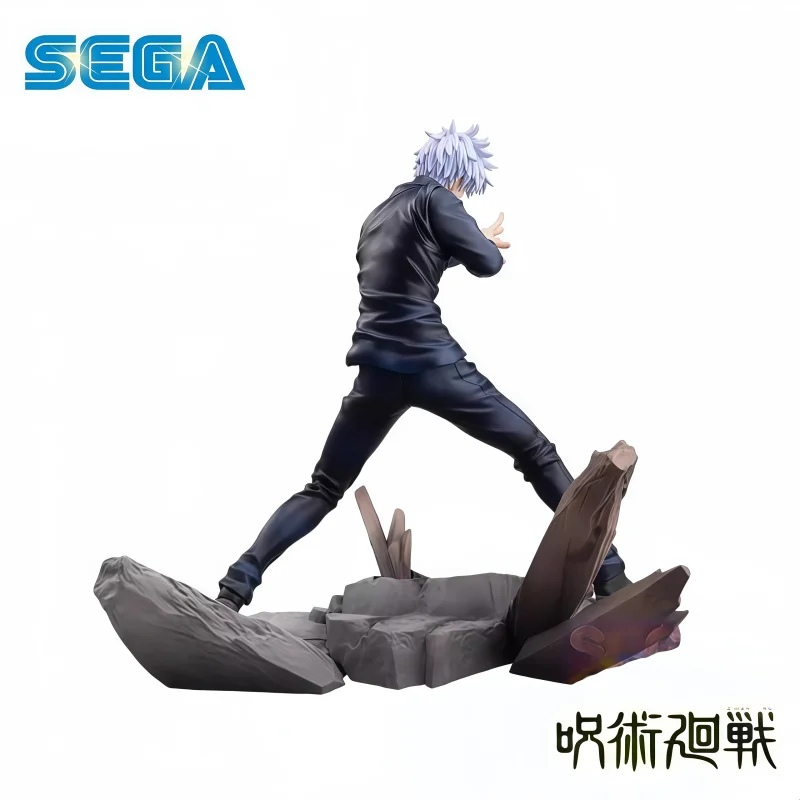 In Voorraad 100% Originele SEGA Jujutsu Kaisen Gojo Satoru Action Figure Model Pop Merk Boexd Anime Karakters Garage Speelgoed