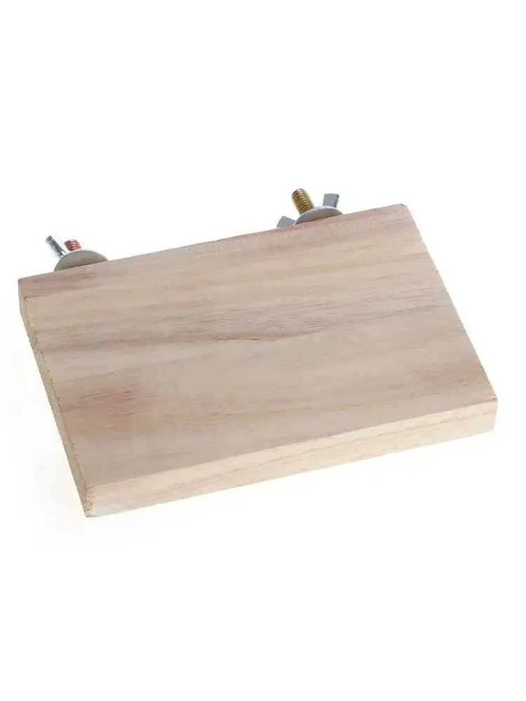 Bird Perch Platform Rectangle Board Toy for Conures Lovebirds
