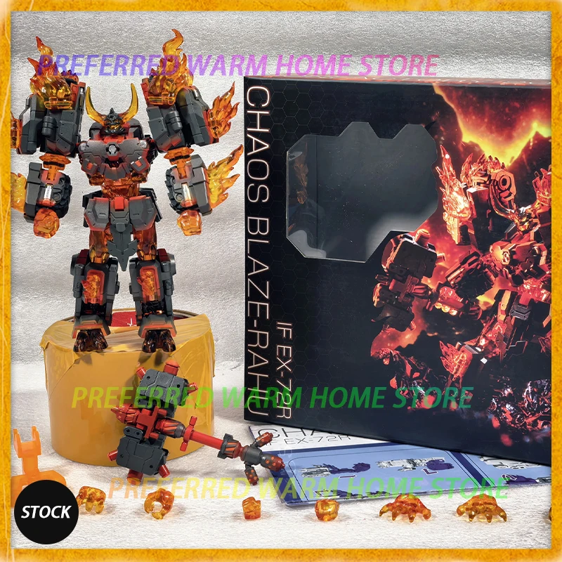 

В наличии Оригинальная модель игрушки IronFactory IF EX-72R CHAOS BLAZE-RAHU Chaos Blaze IF The Fallen EX72
