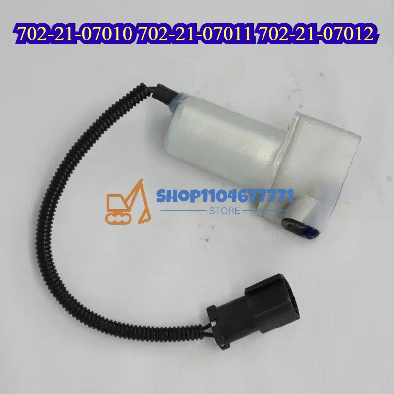 New Solenoid Valve PC100-6 PC120-6 PC200-6 PC300-6 PC200-7 PC300-7 PC360-7 for Komatsu 702-21-07010 702-21-07011 702-21-07012