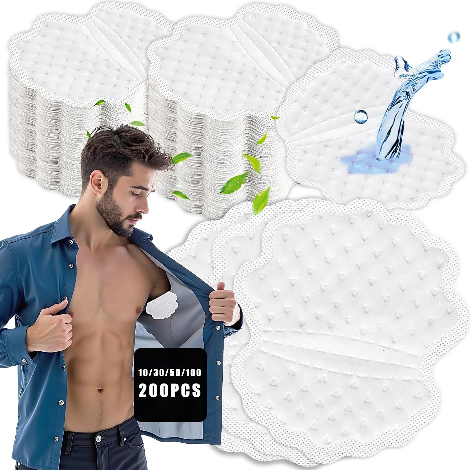 Advanced Armpit Sweat Pads Invisible Protection Long Lasting Dryness Anti Odor Hyperhidrosis Relief for Active Lifestyles